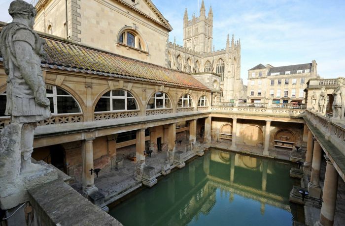 Roman baths in bath