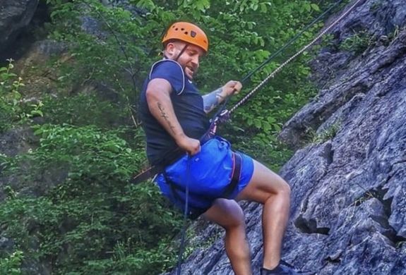 Rock climbing experience