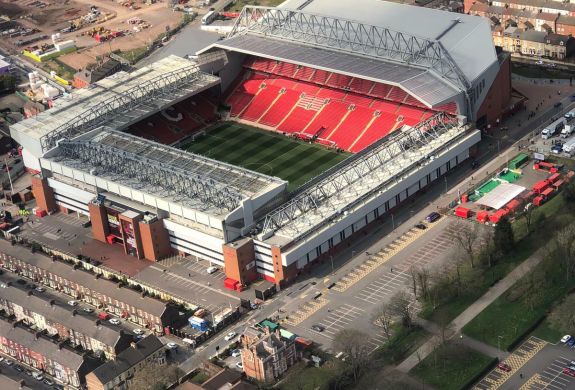 football stadium helicopter tour