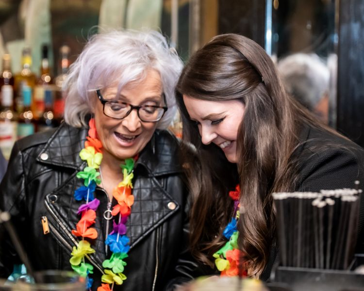two ladies on a cocktail masterclass at revolucion de cuba