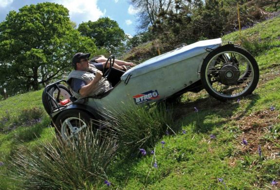 Side View of the Sporting Trials Car