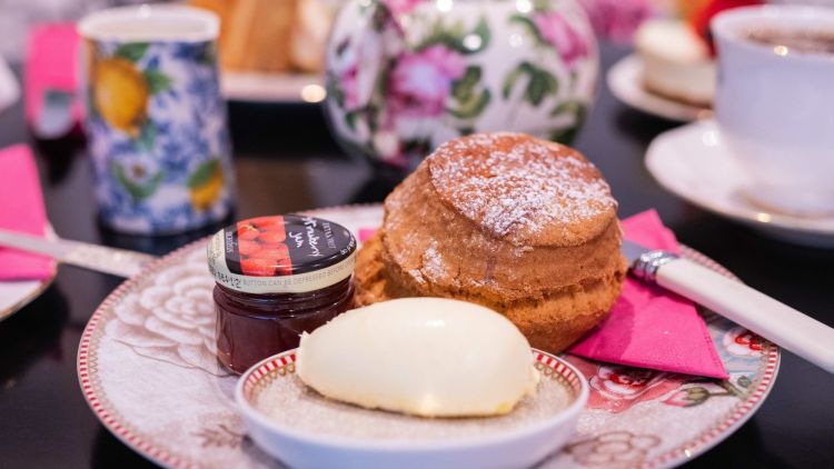 afternoon tea at brigit's bakery in covent garden