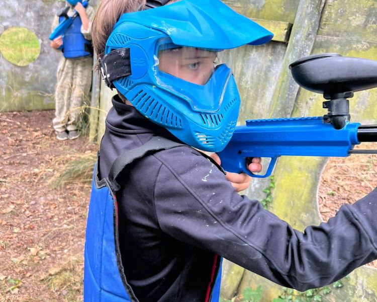 Paintball experience for kids