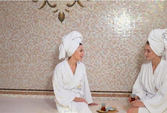 2 women on a spa day