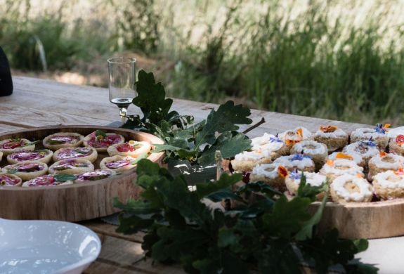 Foraged afternoon tea experience