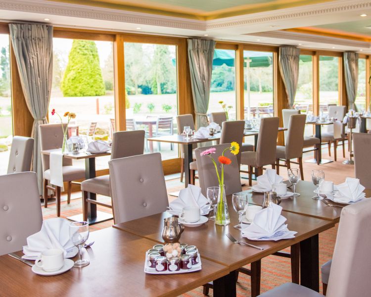 the orangery at a country house hotel in hertfordshire