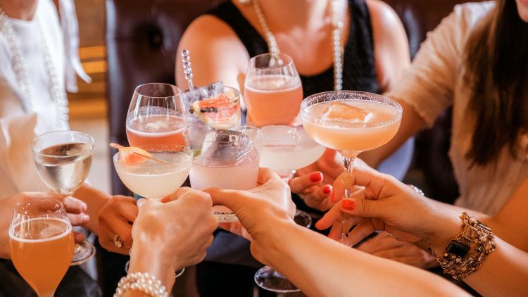Gin afternoon tea