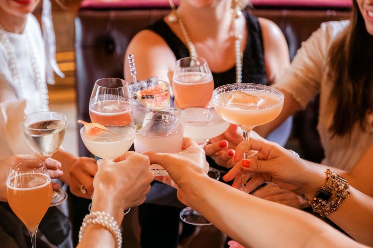 Gin afternoon tea