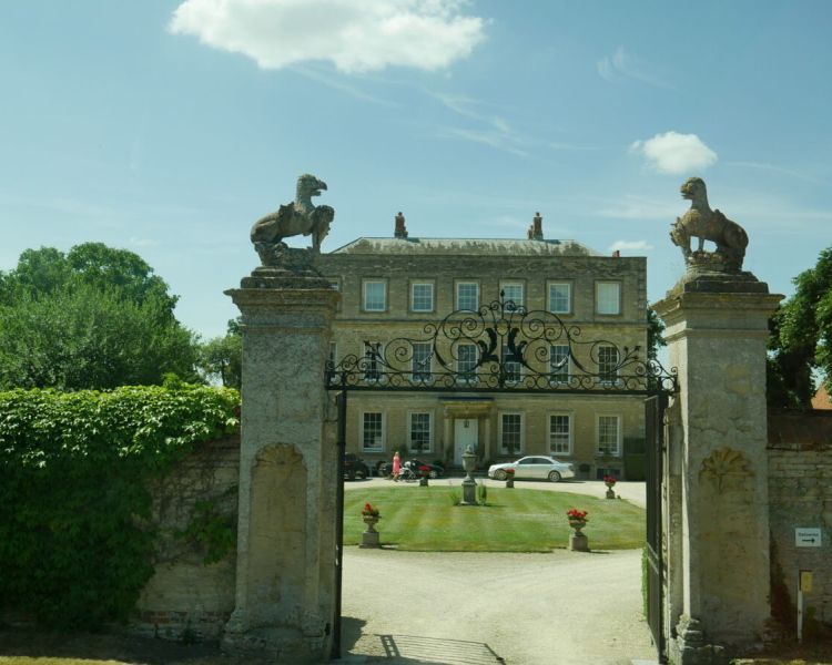 Grand house used for filming seen on a midsomer murders coach tour