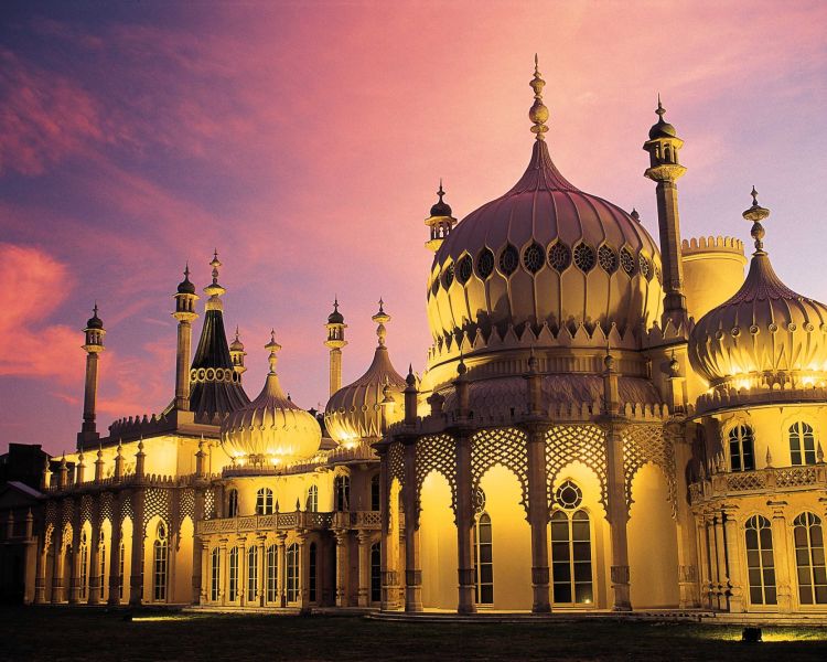Royal Pavilion at Sunset