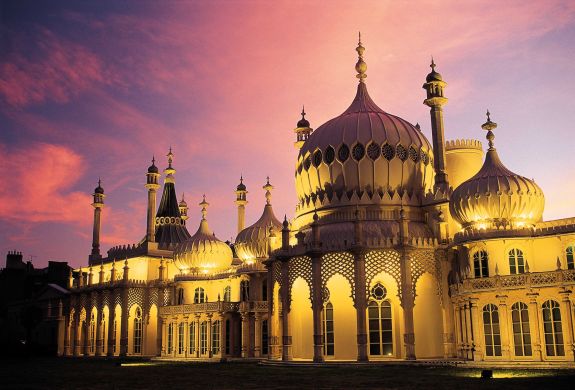 Royal Pavilion at Sunset
