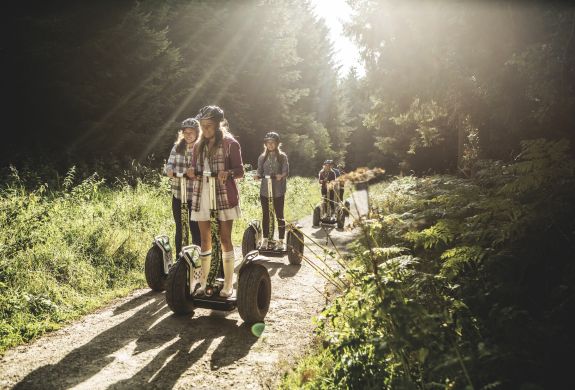 group on forest segway experience in sunshine at go ape