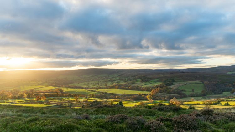 Yorkshire countryside for north east short break
