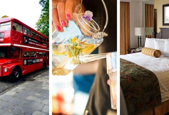 Red bus bistro Overnight Stay for Two