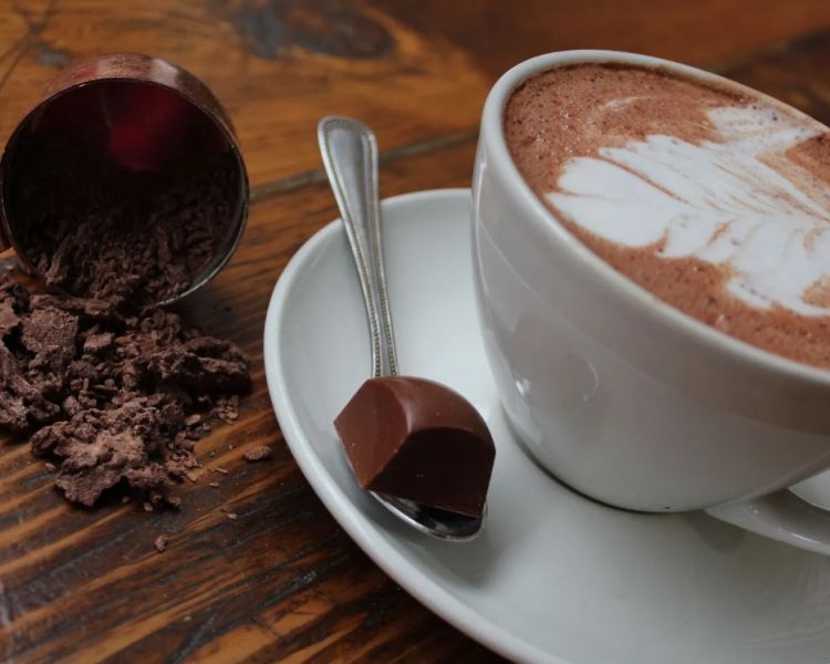 Cup of hot chocolate