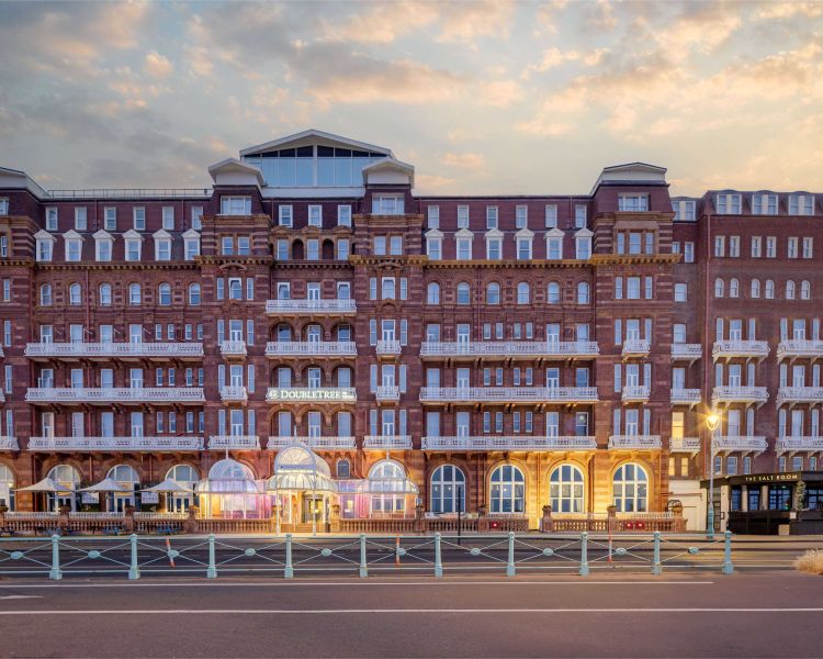 the exterior of the hilton brighton metropole
