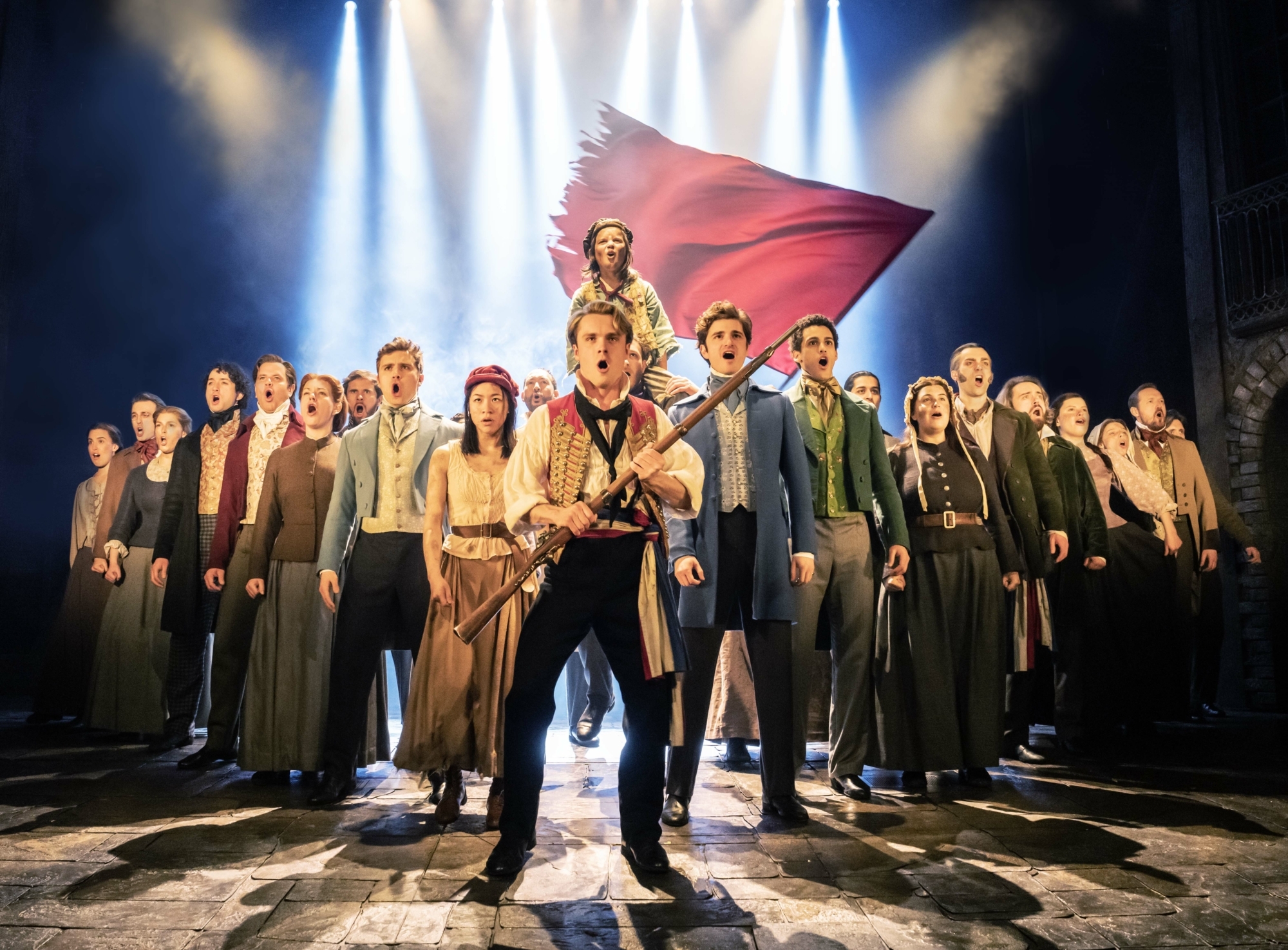LES MISERABLES theatre production west end