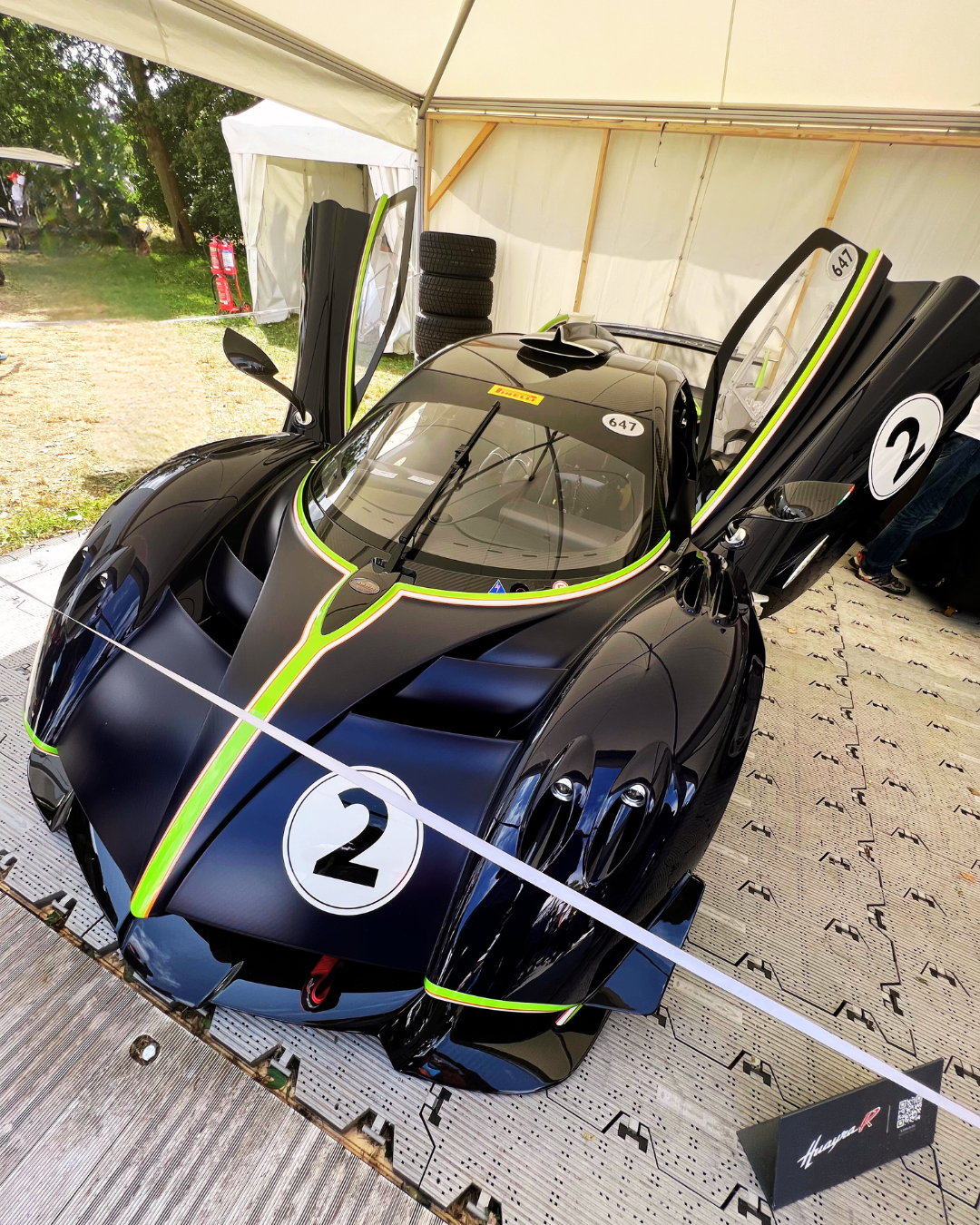 Pagani Huayra R racing car