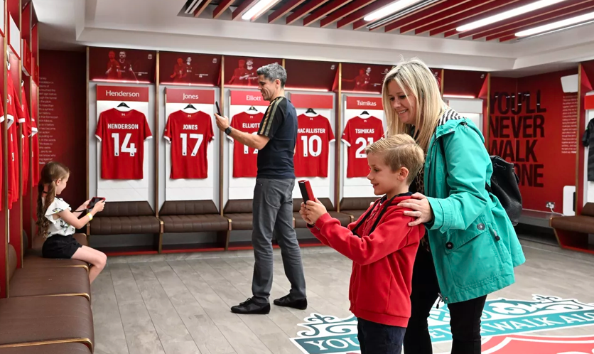 Liverpool stadium tour