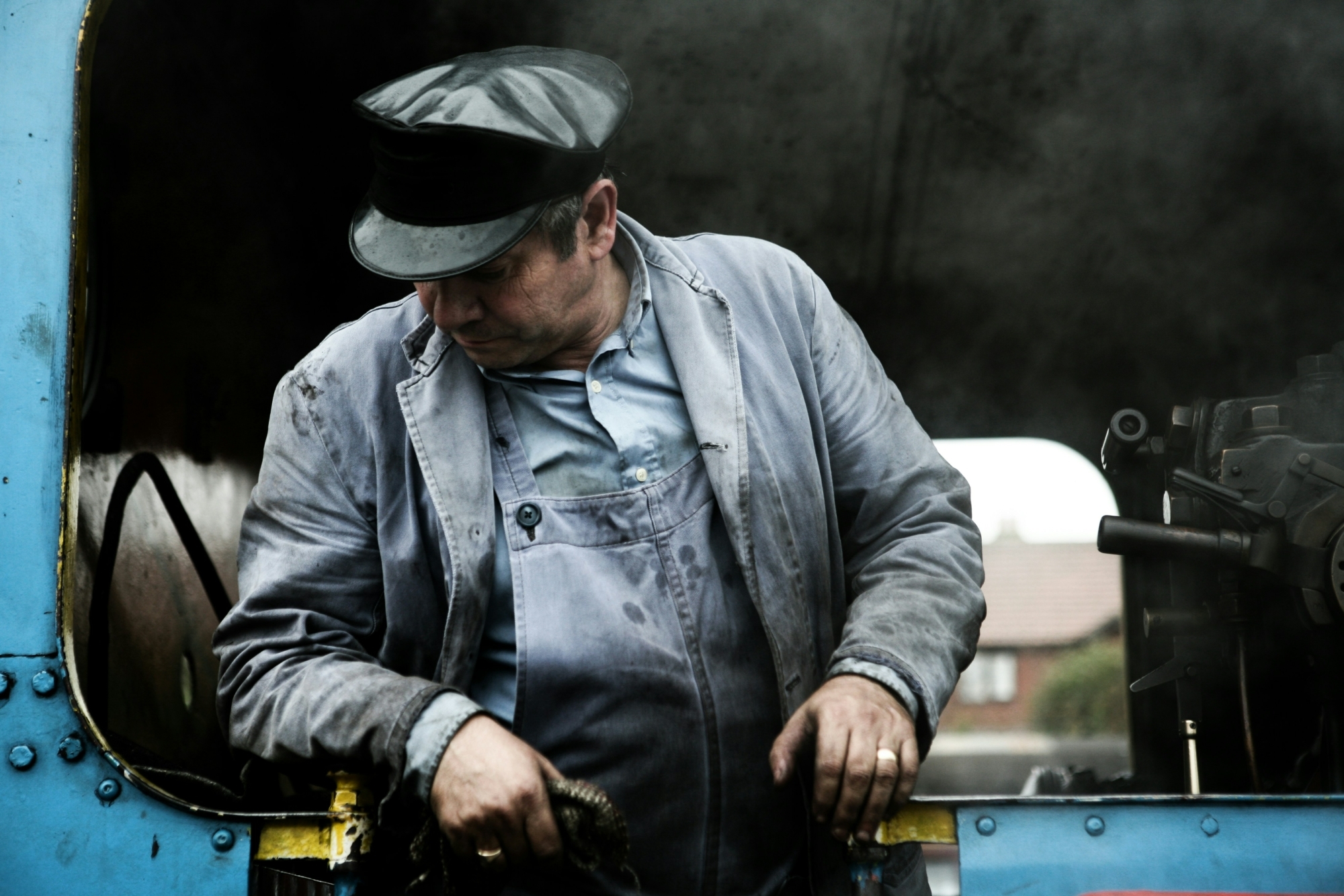 steam train England