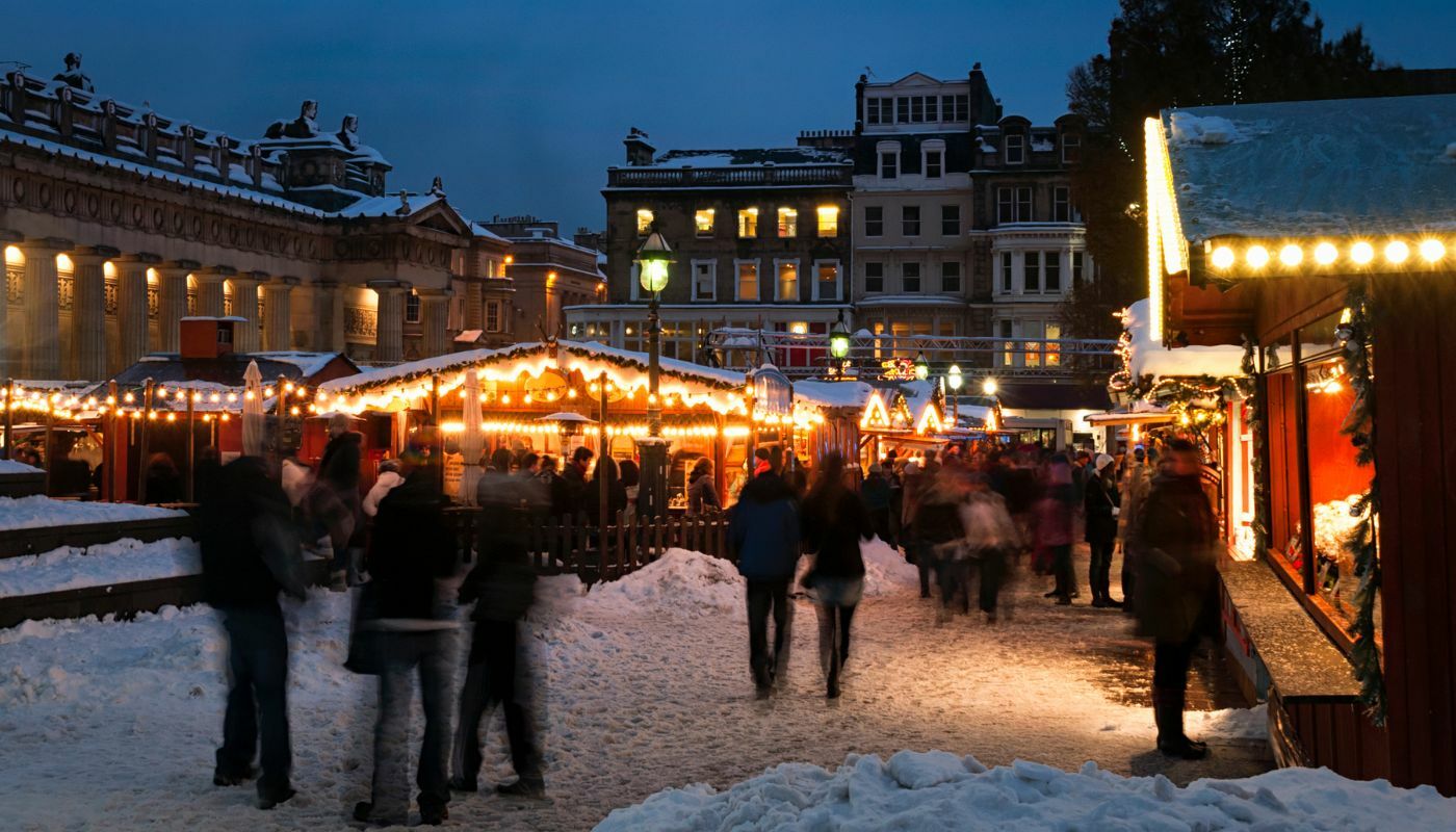 Edinburgh christmas market