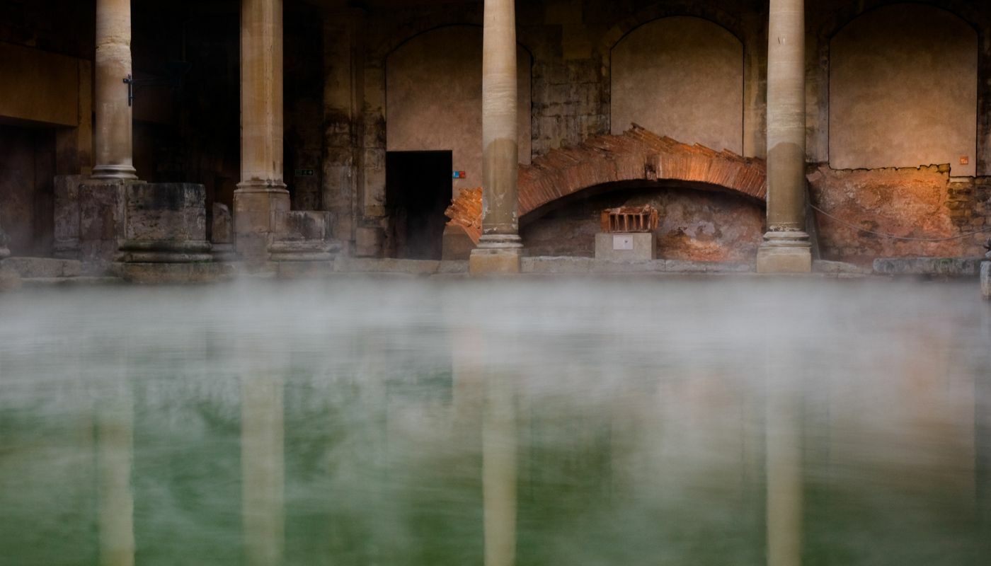 Roman baths in bath