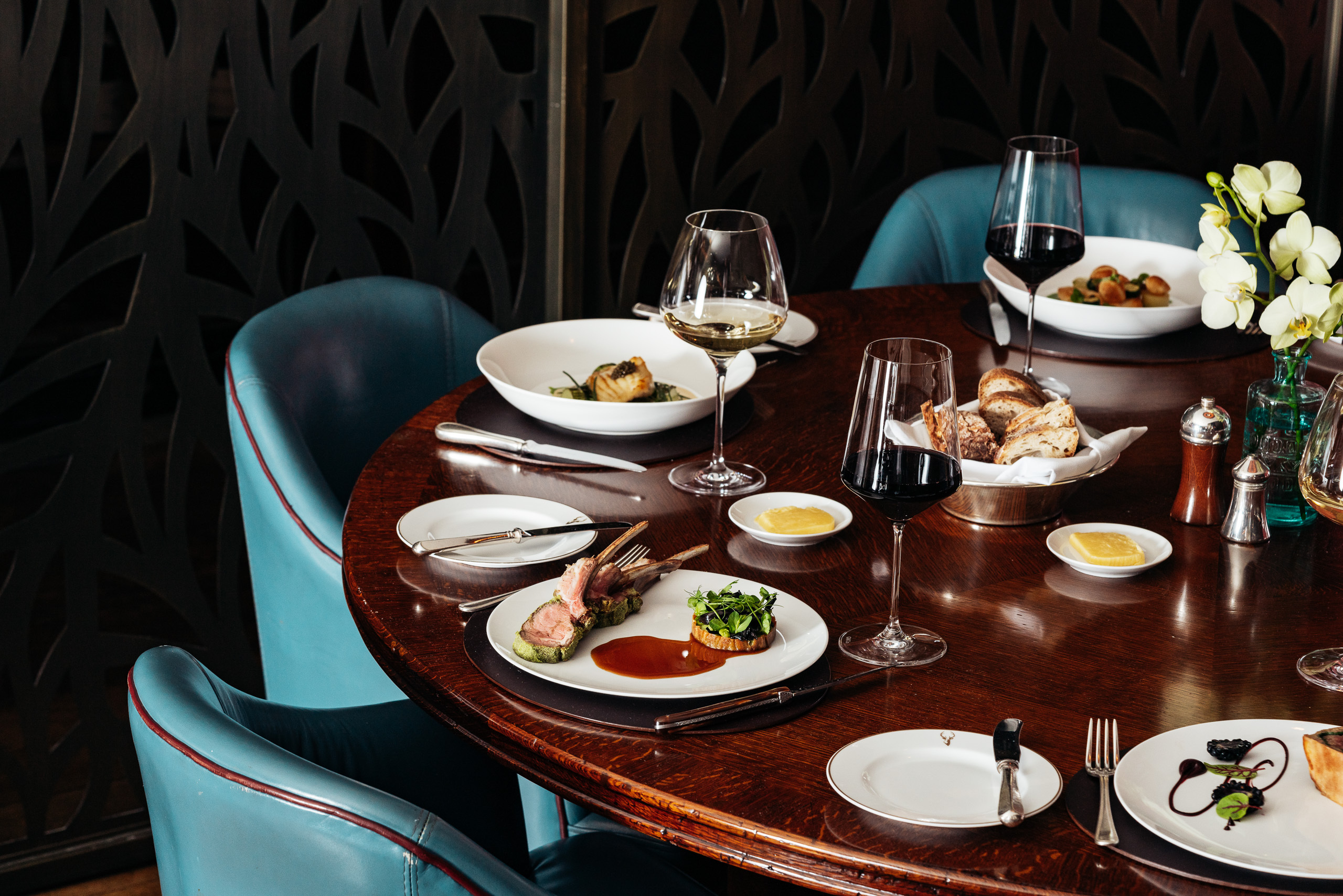 three course dinner with optional wine pairing at corrigan's mayfair