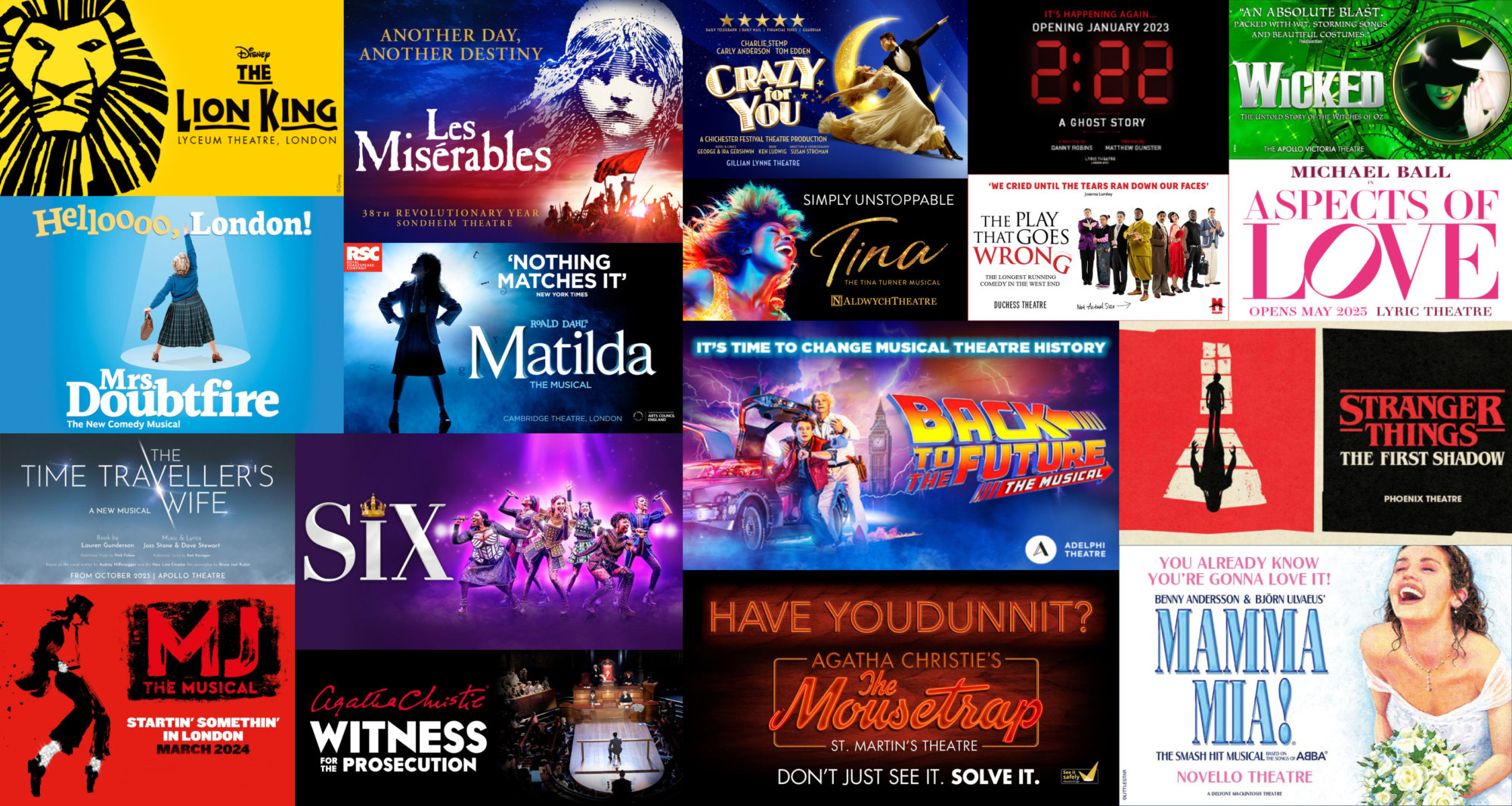 choice of london west end theatre show