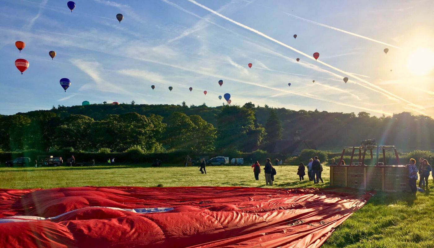 hot air balloon festival