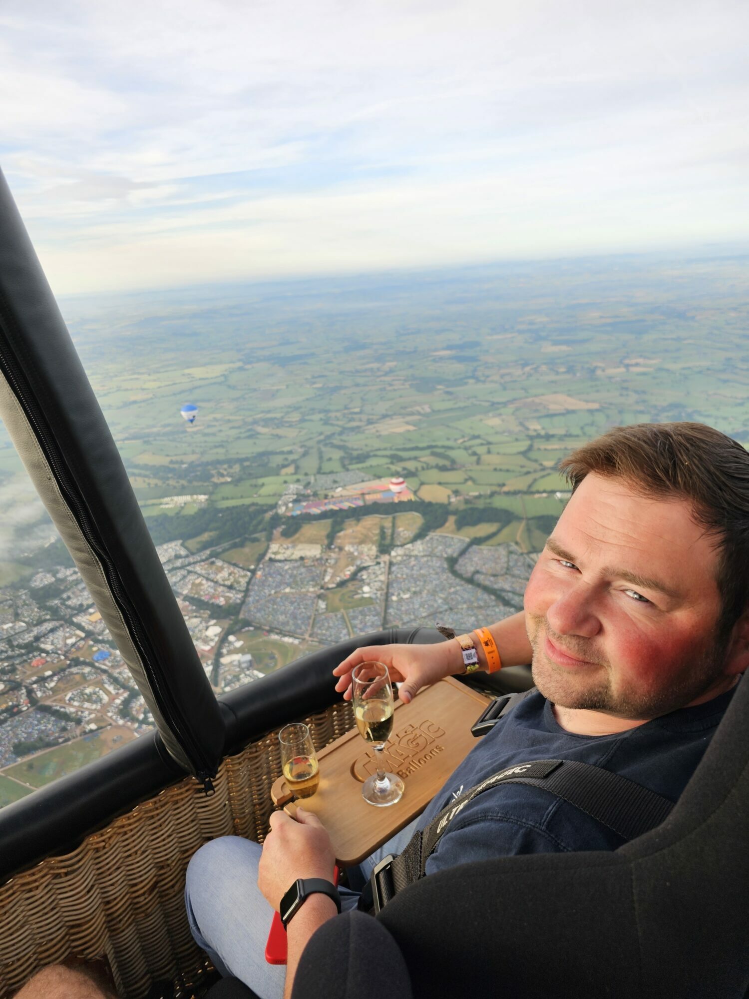 vista seated balloon ride for four in the south west