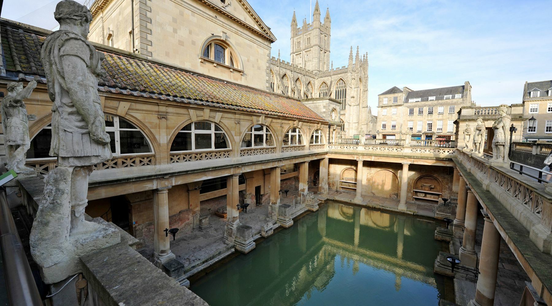 Roman baths in bath